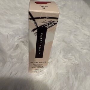 Fenty Beauty Gloss Bomb Universal Lip Luminizer FU$$Y 02 Mini Sample 2mL NEW